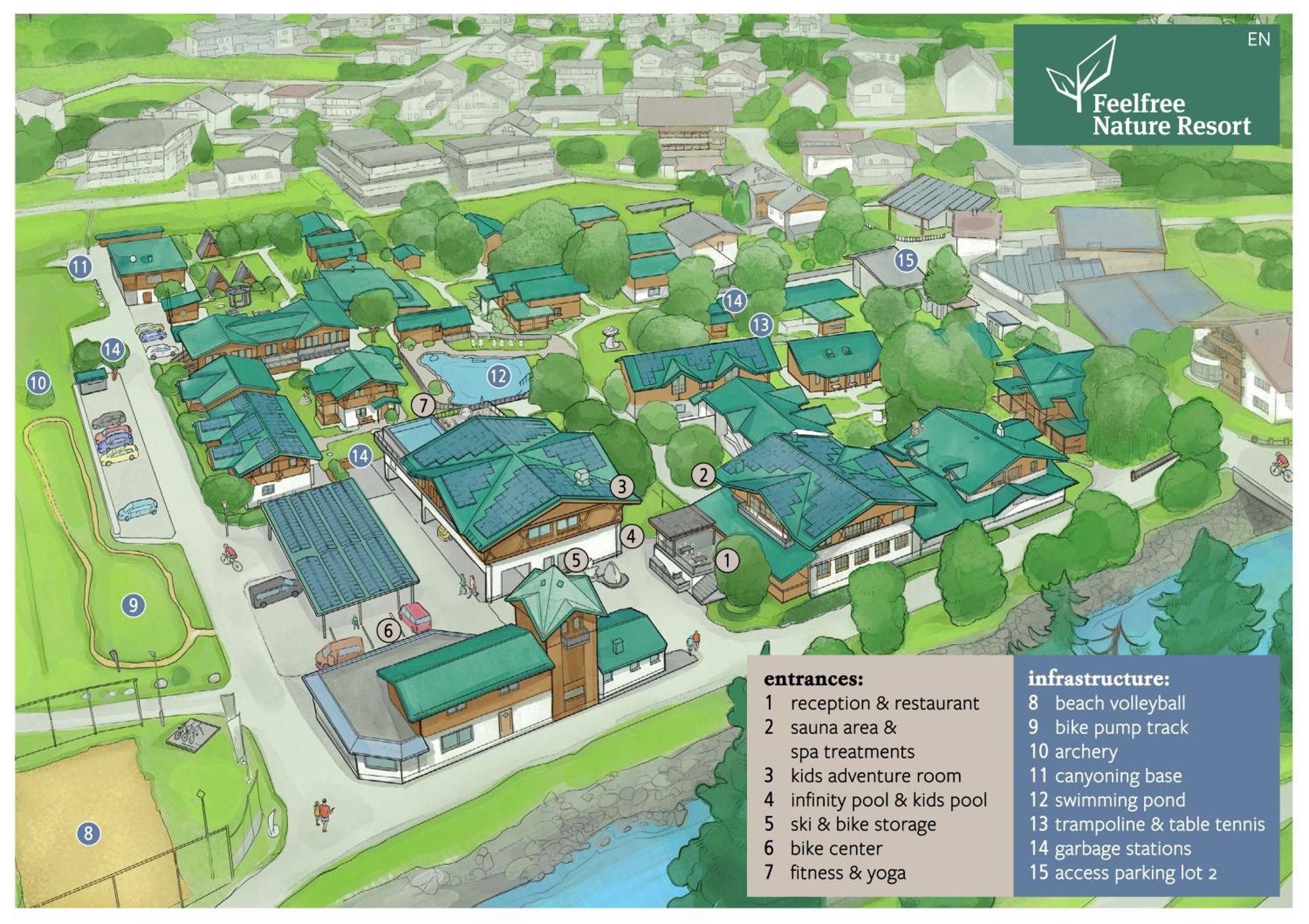Feelfree Nature Resort Оец Екстериор снимка